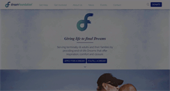 Desktop Screenshot of dreamfoundation.org